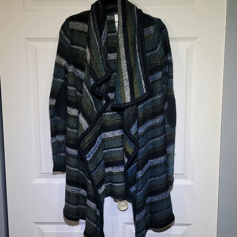 Kensie Oversized Long Striped Sweater